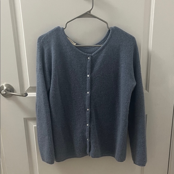 Sezane Sweaters - Sezane Gaspard Cardigan in Vintage Blue